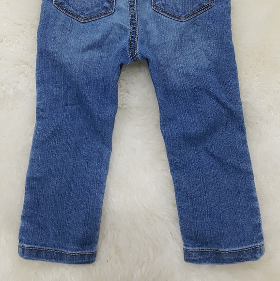 Oshkosh pull on girls   Denim jeans 18 months - Picture 4 of 5